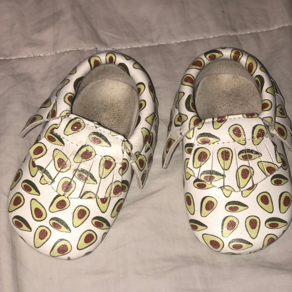 Baby Avocado Moccasins